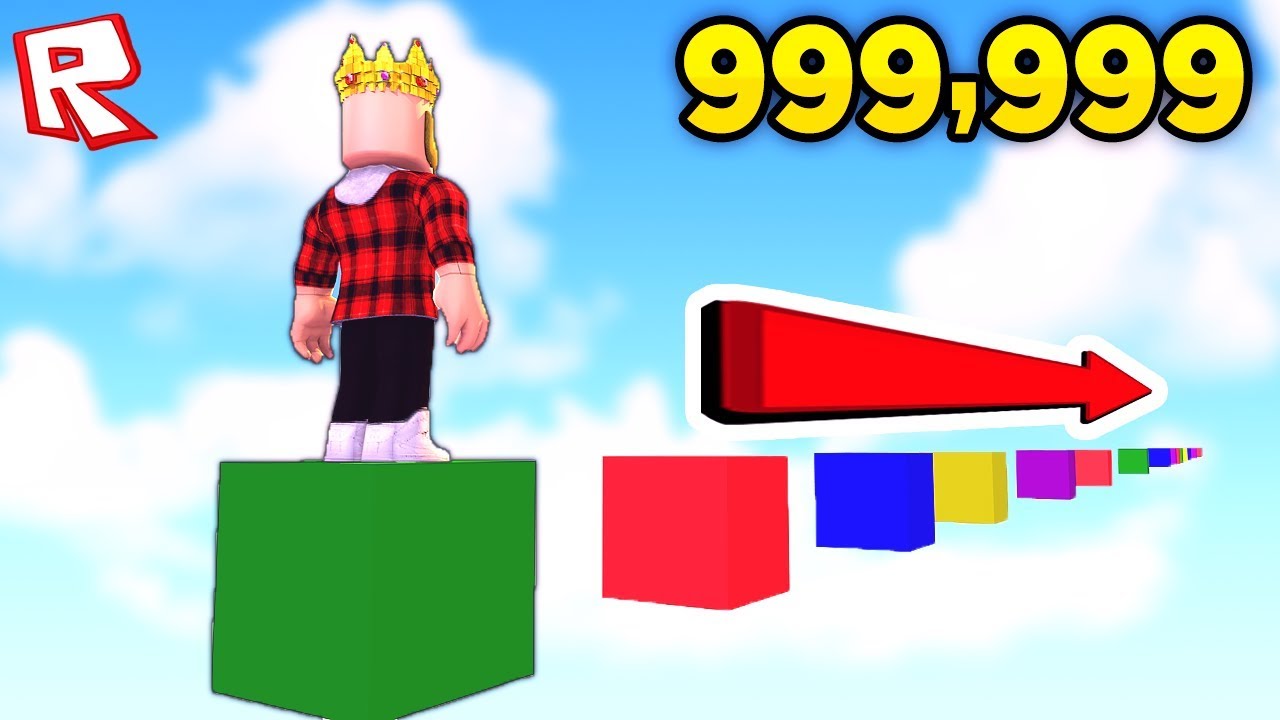 ОББИ ДЛИНОЙ В 999,999,999,999,999,999 ПРЫЖКОВ! СМОЖЕШЬ ДОЙТИ ДО КОНЦА? ROBLOX