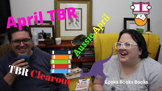 April TBR - #TBRClearOut #AussieApril