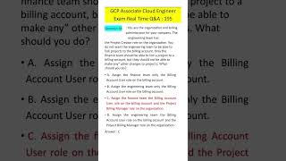 Google Associate Cloud Engineer Exam Q&A : 56-58 #gcp #cloudcomputing #cloud #ace  #clouds #cloudy