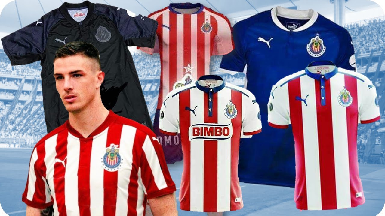 LAS POSIBLES CAMISETAS DE CHIVAS PARA EL APERTURA 2017 RUMORES - YouTube