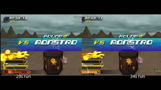 speedrun compare 29 vs 34 pause buffer glitch