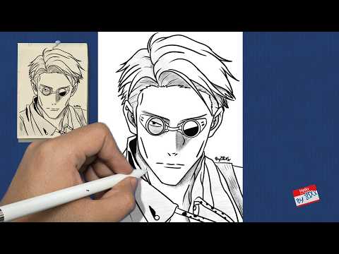 LINEART #51 CÓMO DIBUJAR A NANAMI KENTO 七海建人 "PASO A PASO" | JUJUTSU KAISEN
