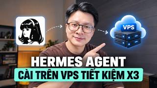 Hướng dẫn cài đặt Hermes Agent từ A-Z trên VPS Contabo + AI Wiki Memory siêu rẻ