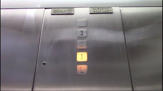 Vintage Otis Hydraulic Elevator @ Park Plaza in Brookfield, WI - HD Take