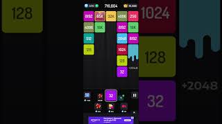Funny number merge, unblocked 135k #justonemoregame #numbermergerun #m2blocks #onemore time #gaming  screenshot 1