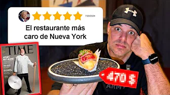 I WENT RUINED TRYING JOSE ANDRES' “SPANISH” RESTAURANT IN NEW YORK 💰 AND I'M HUNGRY 🇺🇸