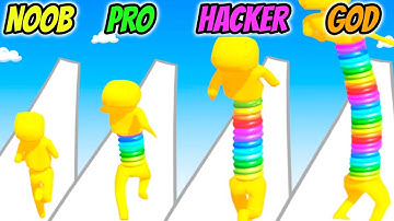 Slinky Man - NOOB vs PRO vs HACKER vs GOD