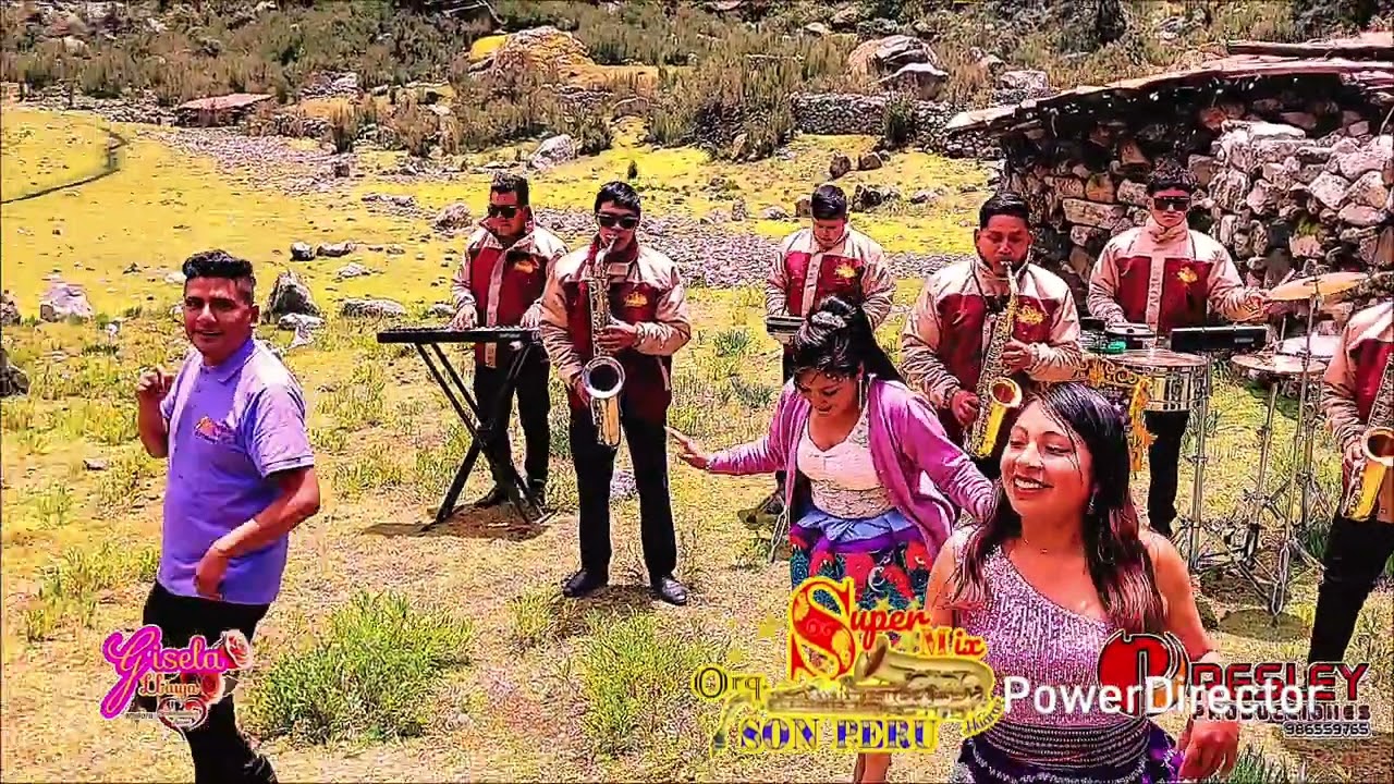 Orquesta super Mix SON PERÚ - Huaraz voz Gisela lliuya Huaylash 