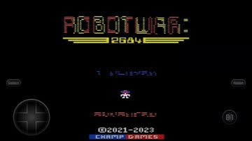 Robot Wars 2684 (Atari 2600 homebrew)