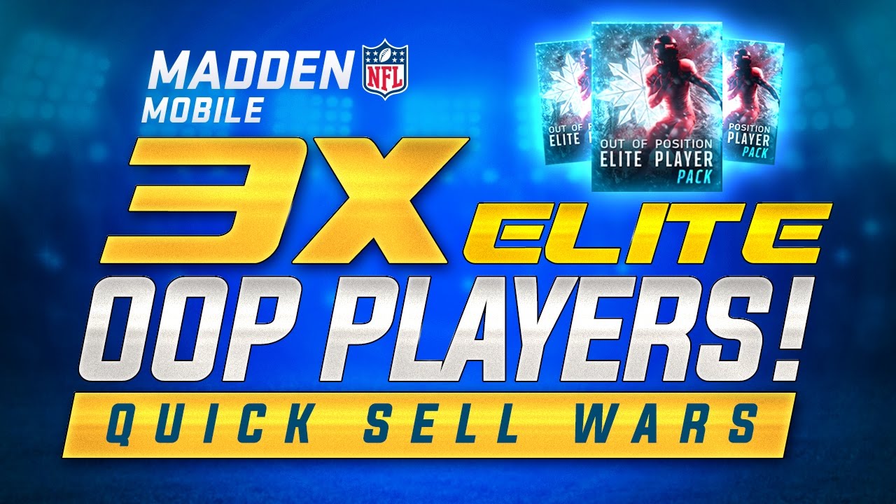 LOSER QUICK SELLS 3x ELITE OUT OF POSITION PLAYERS?! Madden Mobile ELITE OOP WAGER vs NAMEisCHASE!