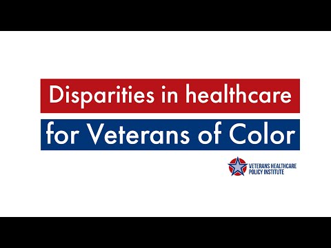 VHPI Forum Disparities In Care For Veterans Of Color 