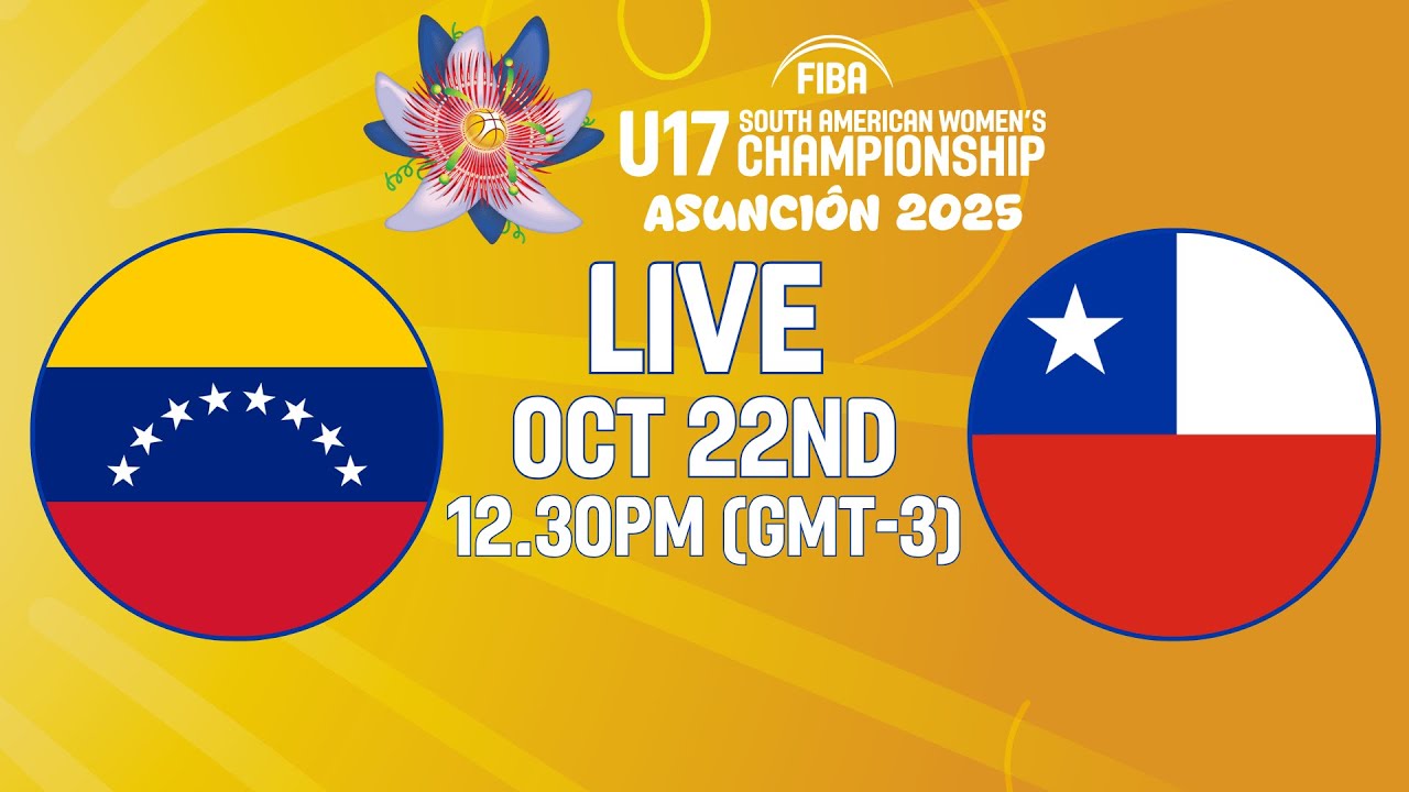 Venezuela v Chile | Full Basketball Game | FIBA U17 South American Women's Championship 2025