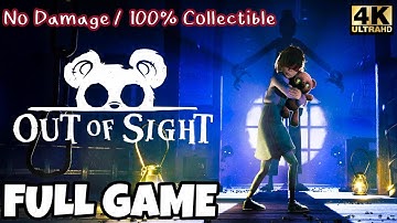 OUT OF SIGHT - All Collectible / No Damage Gameplay Walkthrough Full Playthrough 4K
