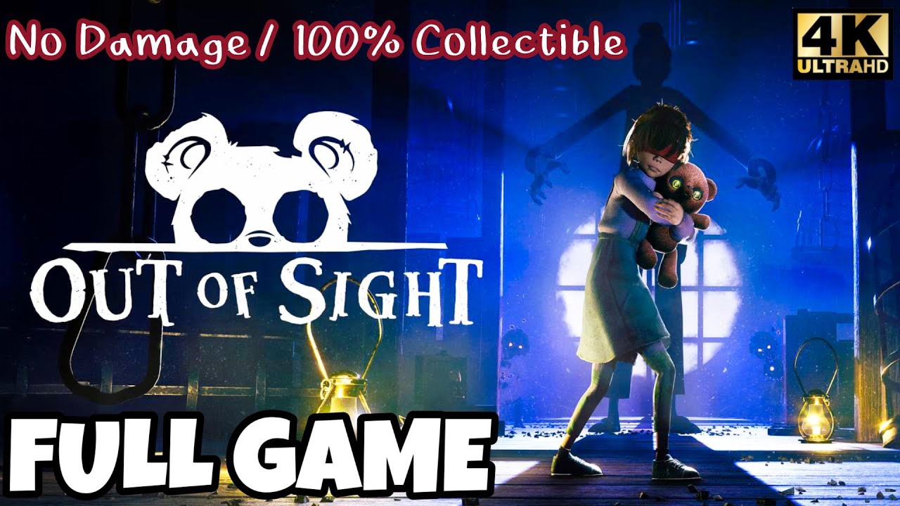 OUT OF SIGHT - All Collectible / No Damage Gameplay Walkthrough Full Playthrough 4K