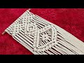 Macrame easter bunny wallhanging 🐰 || home decor #macrame #viralvideo #diy