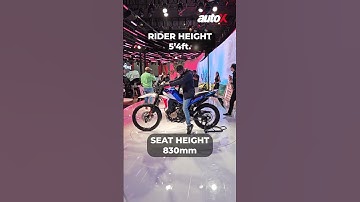 New Hero Xpulse 210 | Seat Height Comparison | Auto Expo 2025 India | autoX #shorts