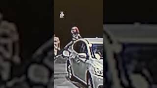 A mother was forced to fend off a suspected kidnapper with a gas pump after he allegedly tried to