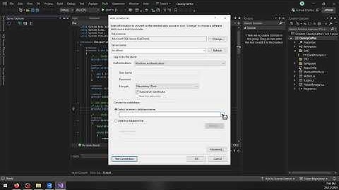 Kết nối SQL với đồ án