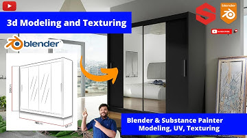 How to create a Dresser in Blender (Realistic Furniture Tutorial)