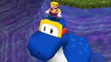 Super Mario 64 DS - 100% Walkthrough - Course 6 Hazy Maze Cave