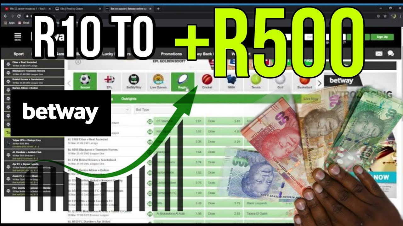 How to make +R500 with R10 on Betway [Draw Strategy] at South Africa ...
