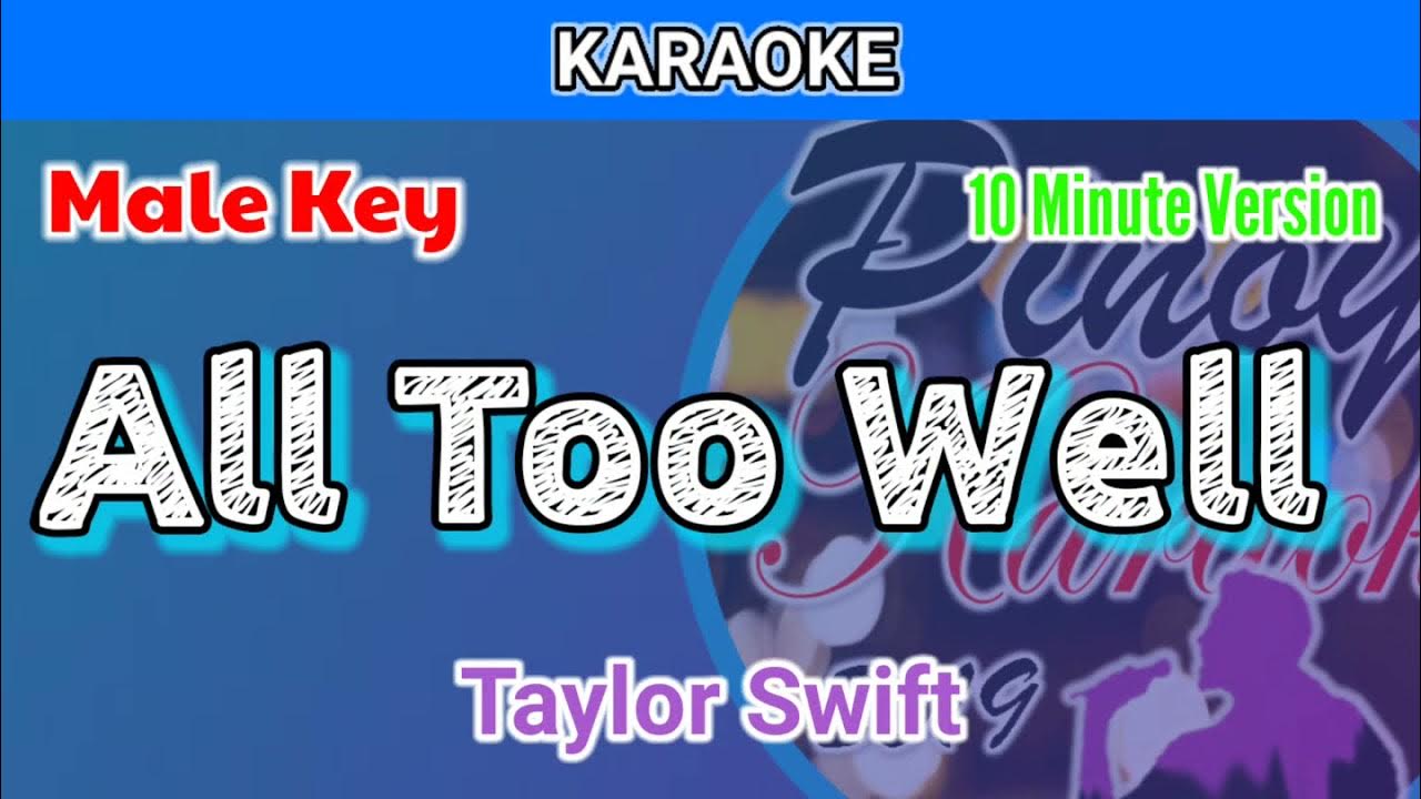 Don't blame me Taylor Swift Karaoke Version. Min version