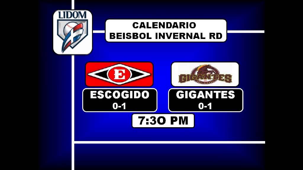 BEISBOL INVERNAL RD HIGHLIGHTS (CALENDARIO) YouTube