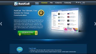 Como Descargar E Instalar RaidCall - El Mejor Skype De Los VideoJuegos - 2013