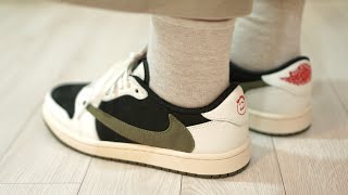 (W) Jordan 1 x Travis Scott Retro Low OG SP Medium Olive