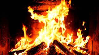 🔥 Fireplace 4K UHD! Fireplace with Crackling Fire Sounds. Fireplace Ambience