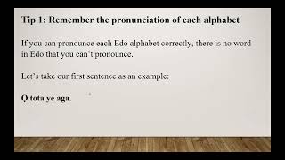 Learn to Read Ẹdo Easily! | Part 1 of Our Simple Ẹdo Reading Tips