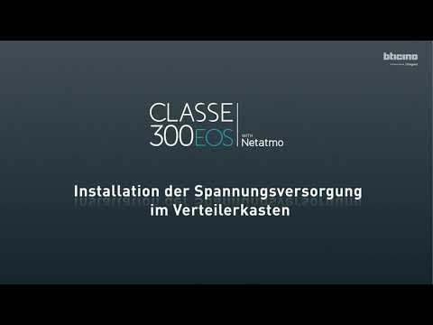 Tutorial Classe 300EOS with Netatmo: Konfiguration und Installation