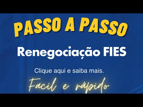 Renegociação FIES 2022 passo a passo como gerar boleto quitar parcelar o financiamento estudantil