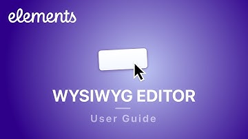Editor Introduction