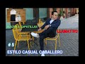 ESTILO CASUAL  CABALLERO # 5  BLAZER &amp; ZAPATILLAS