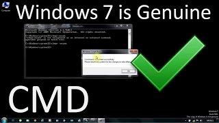 Easy Fix : How to make Windows 7 Genuine? | How to make windows 7 activated?