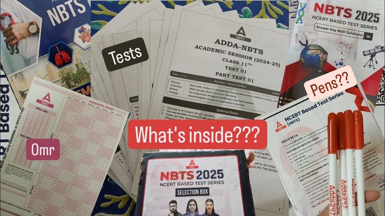 HONEST REVIEW OF NBTS 2025 FROM @neetadda247 || honest review of nbts ...
