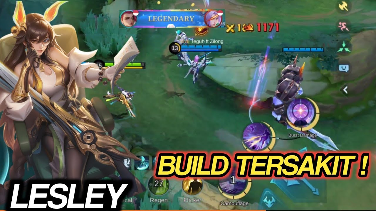 BUILD LESLEY TERSAKIT 2026?! AUTO MVP! - MOBILE LEGENDS 