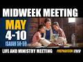 Midweek Meeting May 4-10, 2026 (Isaiah 58-59)
