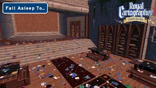 Fall Asleep As We Put Together a Very Large Map for Two Hours. | Royal Cartographer Early First Look screenshot 3