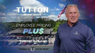 Employee Pricing PLUS Is Back at Tutton Chrysler Dodge Jeep Ram Jasper!