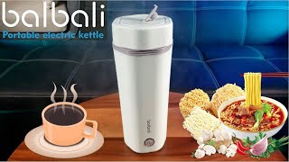 Balbali Portable Electric Kettle | Make Your Favorite Hot Drinks Anywhere!