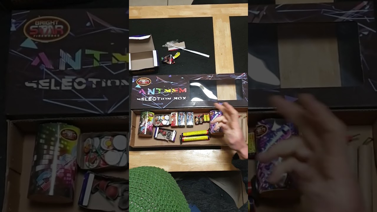 Bright star Anthem selection box fireworks review
