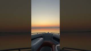Malibu VLX 21, по пути на вейкбординг. Раскатываем флэт. Рассвет клязьминское водохранилище.