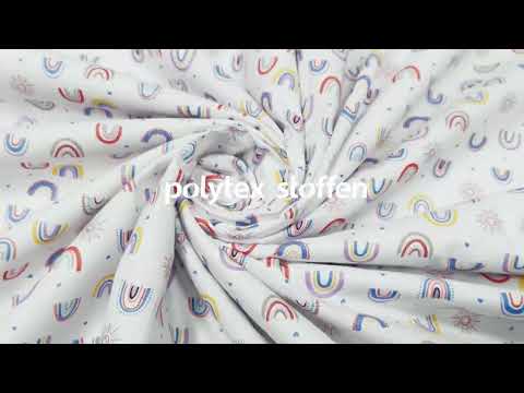 Woven co poplin rainbow video