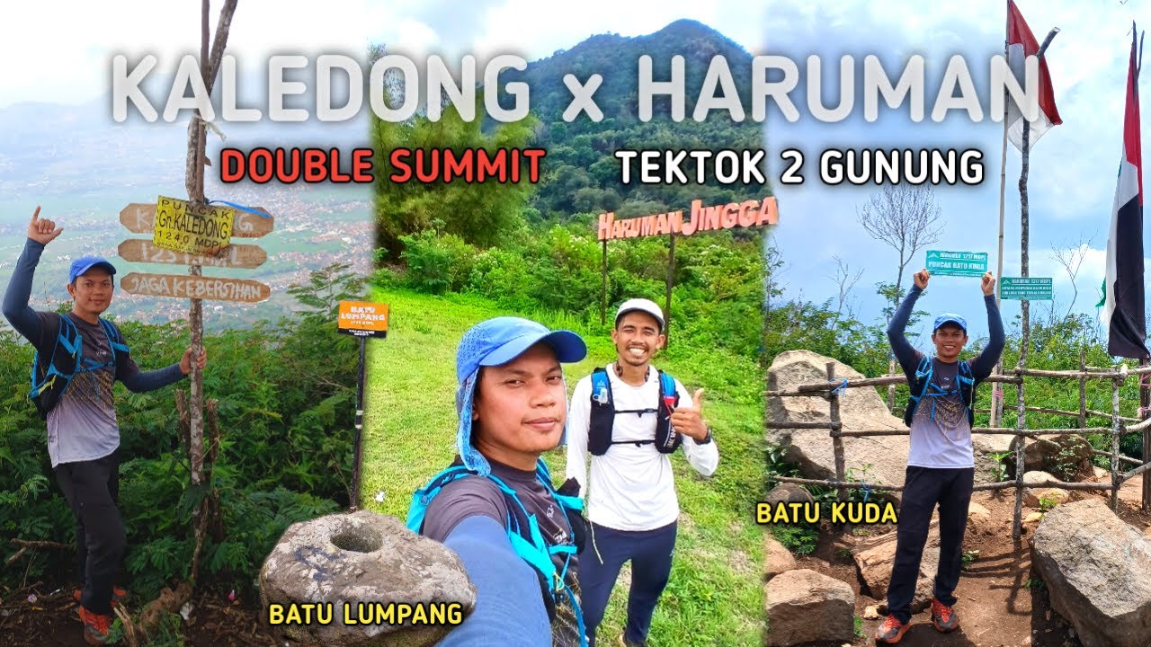 Tektok Gunung Kaledong Dan Gunung Haruman Garut