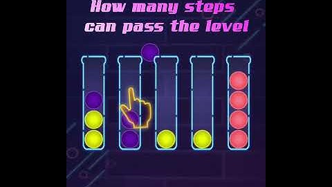 Neon Ball Sort - Bubble Color Sort puzzle Games