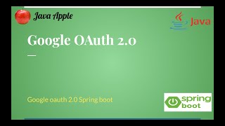 Google OAuth 2.0 Spring Servlet java