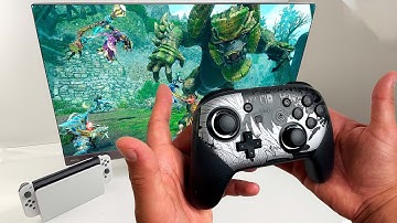 Monster Hunter Rise: Sunbreak Edition Pro Controller - Nintendo Switch Review and Unboxing