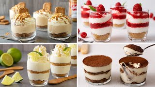 4 Easy Glass Dessert Recipes